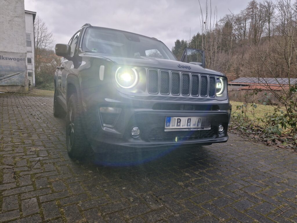 Ansicht Frontseite des Fahrzeugs